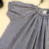 Blouse volantée "L'intemporel vichy" 3 - 4 ans