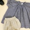 Blouse volantée "L'intemporel vichy" 3 - 4 ans