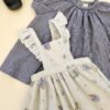 Blouse volantée "L'intemporel vichy" 3 - 4 ans