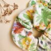Chouchou enfants upcyclés "Motif Floral"