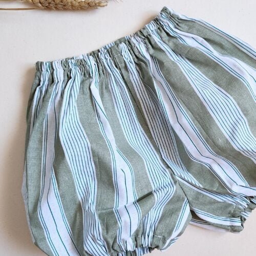 bloomer-raye-vert-blanc-enfant-3-4-ans-upcycle