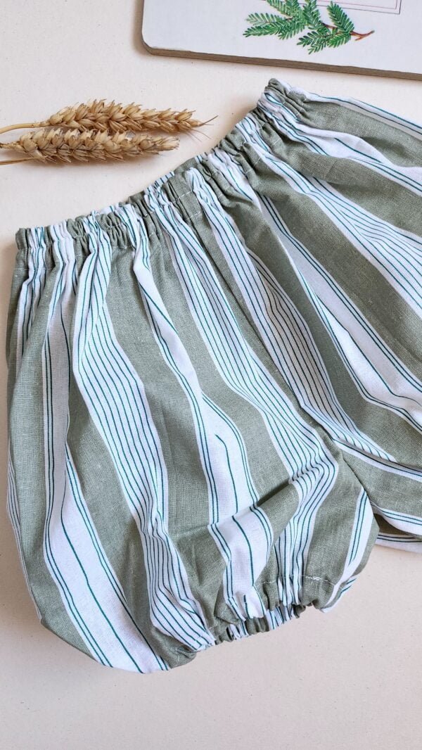 bloomer-raye-vert-blanc-enfant bloomer-raye-vert-blanc-enfant