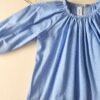 blouse bleu enfant maison tulipes