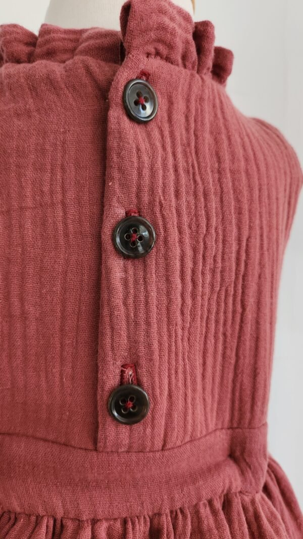 robe-douceur-automnale-bebe-12-18-mois-bouton-seconde-main Robe "Douceur Automnale" 12-18 mois