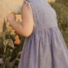 Robe à volant "L'intemporel vichy" 3 - 4 ans