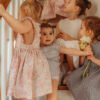 Robe à volant "L'intemporel vichy" 3 - 4 ans