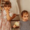 Robe à volant "L'intemporel vichy" 3 - 4 ans
